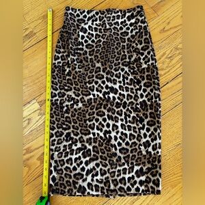 Joseph Ribkoff Animal Print leopard Pencil Skirt